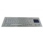 FCC PS/2 SUS304 Industrial Keyboard With Touchpad