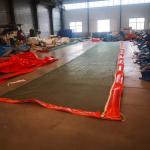 OEM Floating Silt Curtain PVC Oil Boom For Ocean for sale