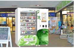 China Custom Fruit Salad Vending Machines / Frozen Vending Machine Touch Screen supplier