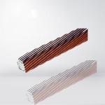 Self Solderable Copper Litz Wire 0.1 X 35 /  Rectangular Magnet Litz Wire For Inductive Heaters for sale