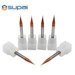 2 Flute Micro Tungsten Carbide Milling Cutters 100 Virgin Tungsten Carbide for sale