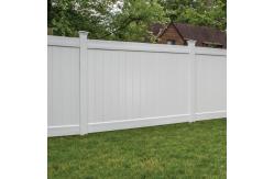 China Security Protection PVC Privacy Fence 6ft × 8ft Corrosion Resistance supplier