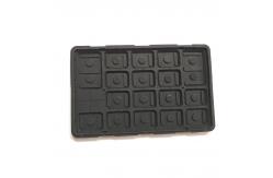 China Custom Fully Sealed Silicone Rubber Keypad For Entrance Guard supplier