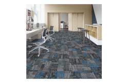 China Rubbing Design Printed Loop Pile Carpet Tiles Nylon Material For Business supplier