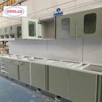 Full Steel Medical Disposal Cupboard  Price with Three Section Slider for sale
