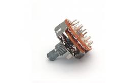China 0.3A Continuous Rotary Switch  20MM 8 Way Selector Switch supplier