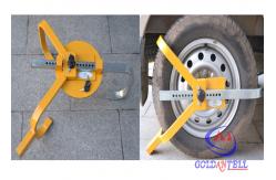 China Nice Security A3 steel Car Wheel Clamp anti rust Custom logo supplier