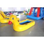 Swimming Tarpaulin 0.9mm Giant Inflatable Duck Pool Float for sale