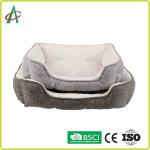 Rectangle Fluffy Dog Blanket , CPSC Soft Pet Bed With Anti Slip Bottom