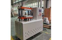 China Electric Flat Vulcanizing Rubber Testing Machine 200kg/Sq.Cm Digital Display supplier