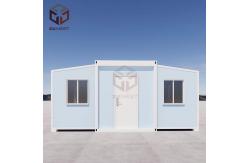 China Custom Commercial Foldable 20ft Container Fold Out Modular Homes supplier