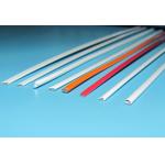 Flat Oval 0.04mm Red Polymer Coated Wire Corrosion Resistance for sale