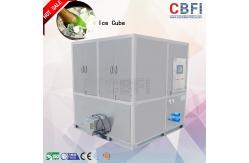 China 1000 ~ 20000Kgs / 24H Industrial Ice Cube Making Machine , Ice Makers Machines For Cold Drink supplier