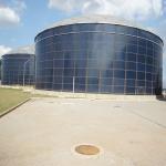 Flat Or Domed Roof Bolt Together Water Storage Tanks With NSF ANSI 61 Standards for sale