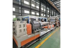 China PLC Control Plastic Extrusion Machine Customized Screw and Die Design supplier