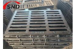 China Grid Opening Cast Iron Channel Gully Grate B125 500*500mm supplier