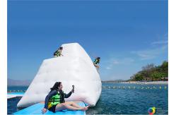 China 14′ Inflatable Climbable Iceberg For Summary Holiday , Inflatable Water Games supplier