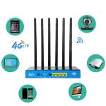 Маршрутизатор 4g Промышленный маршрутизатор 1200 Mbps ATM Металлическая крышка SMA разъем Беспроводная CPE Sim карта for sale