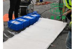 China Pvc Pipe Trenchless Point Repair Relining Protective Bottom Film Installing supplier