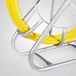 Pipe Cleaning Cable Pulling Equipment , Length 200m Cable Duct Rodder for sale