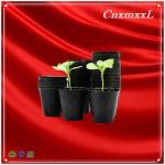 HQ Nutrition PE 1L Propagation Black Nursery Pots With Drainage Holes
