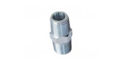 China Npt SCH20 Threaded Pipe Fitting Full Male Connection Nipple Carbon Steel supplier