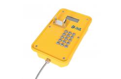 China Standard Keypad Outdoor Industrial Telephone, IP67 VOIP/SIP Telephone With LED Display supplier
