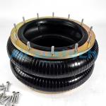 W01-M58-7532 Style 29 Rubber Steel Firestone Air Spring / Firestone Air Bags With 45mm Bolts for sale