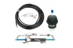 China 73cc 300HP Remote Outboard Steering System / 14 Ft Boat Steering Cable supplier