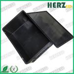 ESD Container Bin Anti static Circulation Black Box for sale