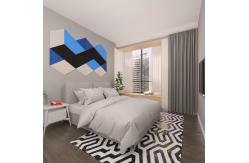 China 12mm Thickness 100% Polyester Fiber Acoustic Panel For Wall And Ceiling supplier