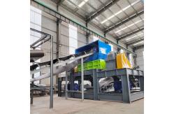 China Dual Shaft Aluminium Can Shredder Crushing Industrial Shredder For Metal supplier