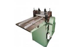 China NB-420 Cardboard Spine Cutting Machine , Central Stripes Cutting Machine For Books supplier