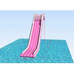 Iso9001 Pink Airtight Inflatable Yacht Water Slide For Boat for sale