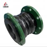 DN15-DN4000 Double Sphere Flexible Rubber Joint With More Than 2000 Sets Of Different Types And Carbon Steel Galvanized Flange for sale