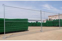 China Movable Frame Tube Iron Temporary Fence Panels 1.8m Height Surface Test supplier