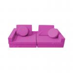 Microsuede Fabric Kids' Explorer Modular Play Sofa OEM ODM OBM for sale
