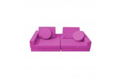 China Microsuede Fabric Kids' Explorer Modular Play Sofa OEM ODM OBM supplier
