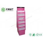 Custom Retail Printed Corrugated POP Cardboard Floor Display Racks