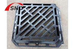 China En124 D400 Square Ductile Cast Iron Gully Sewer Grate For Drainage System supplier