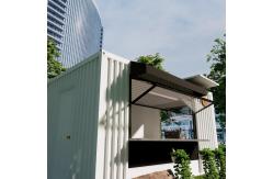China Detachable Container House with Fireproof EPS Sandwich Panel and Customizable Door Options supplier