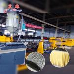 Automatic Plastic Wire Making Machine Broom Wire Production Low Maintenance