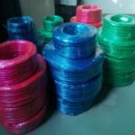 factory price top-quality el earphone cable / el earphone wire/ wire for glowing earphone for sale
