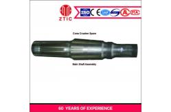 China Single Cylinder Mining Machine Spare Parts Cone Crusher Main Shaft supplier