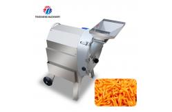 China Root Vegetable Cutting Machine Carrot Pawpaw Slicing Shredding and Dicing Machine supplier