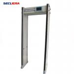 Court Door Frame Metal Detector 45 Zones LCD Screen Infrared Remote Controller for sale