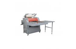 China Steel Roller Dia200mm Book Lamination Machine , 160C Paper Roll Lamination Machine supplier