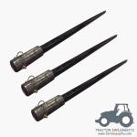 HSP- Hay Spear With Pin And Sleeve For Skid Steer Loader; Bale Spear Tine For Front End Loader for sale