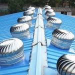 201/304 SS Poultry Environmental Control System Motorless Roof Ventilation Fans for sale