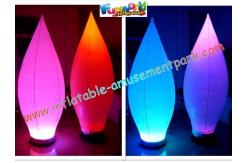China Indoor Pink Inflatable Lighting Decoration Flame Retardant Illuminated Balloon supplier